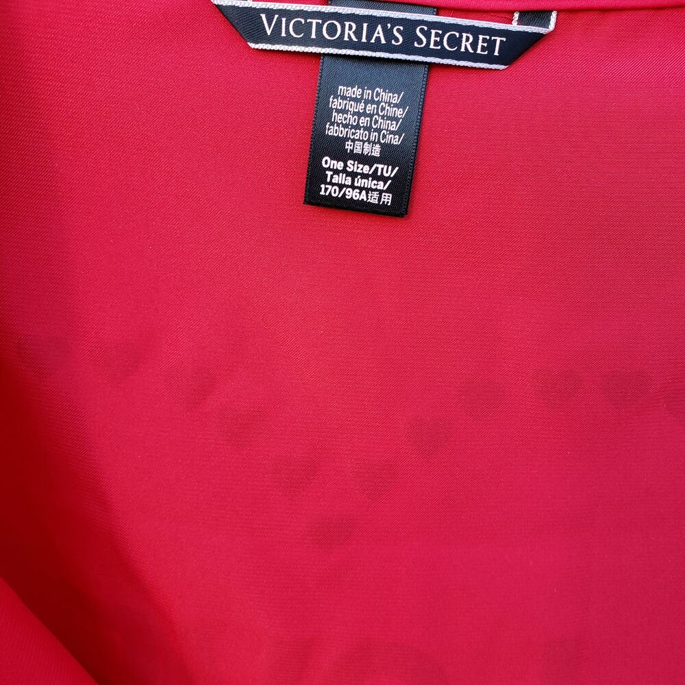 Victoria Secret Love Ruffles Satin Robe - Picture 3 of 6